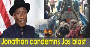  Jonathan condemns Jos bomb blast, releases press statement