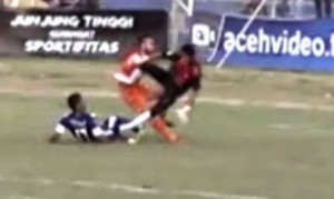 Footballer dies after horror tackle during Indonesian Premier League match
