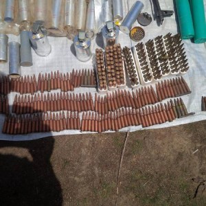 Assorted types of Ammo recovered from terrorists Photo credit: PR Nigeria