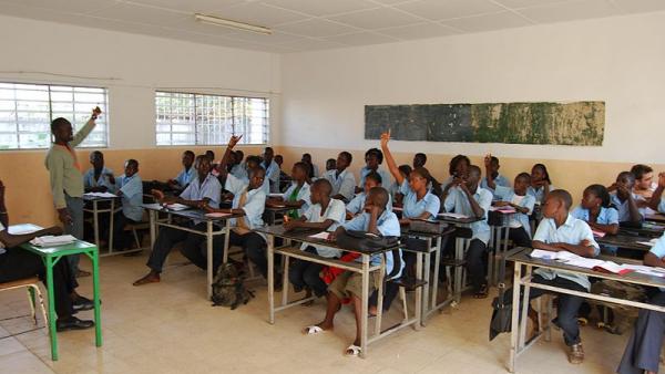 A school in Senegal CC/Wikimedia