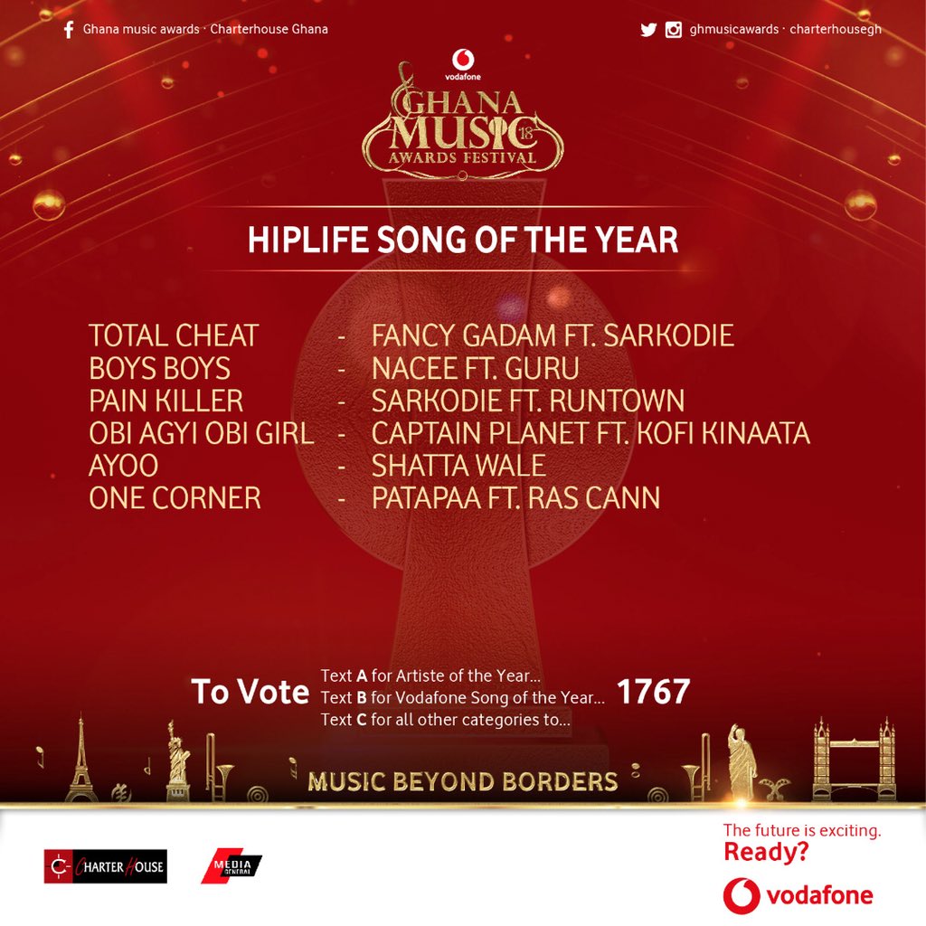 Hiplife-song-of-the-year