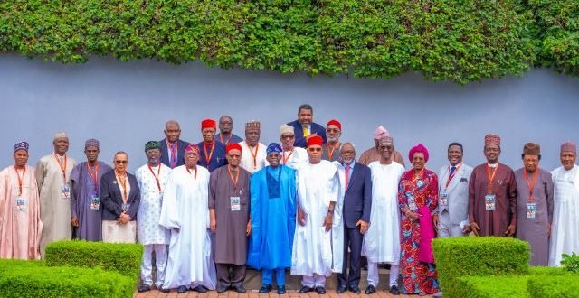 PRESIDENT TINUBU RECEIVES PATRIOTS GROUP, SAYS STRENGTHENING NIGERIA'S ECONOMY A TOPMOST PRIORITY BUT REQUEST FOR NEW CONSTITUTION WILL BE REVIEWED