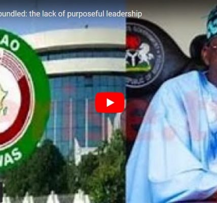 Watch how the failure of Nigeria to provide leadership in the Economic Community of West African States (ECOWAS) is leading the sub-regional body to disaster