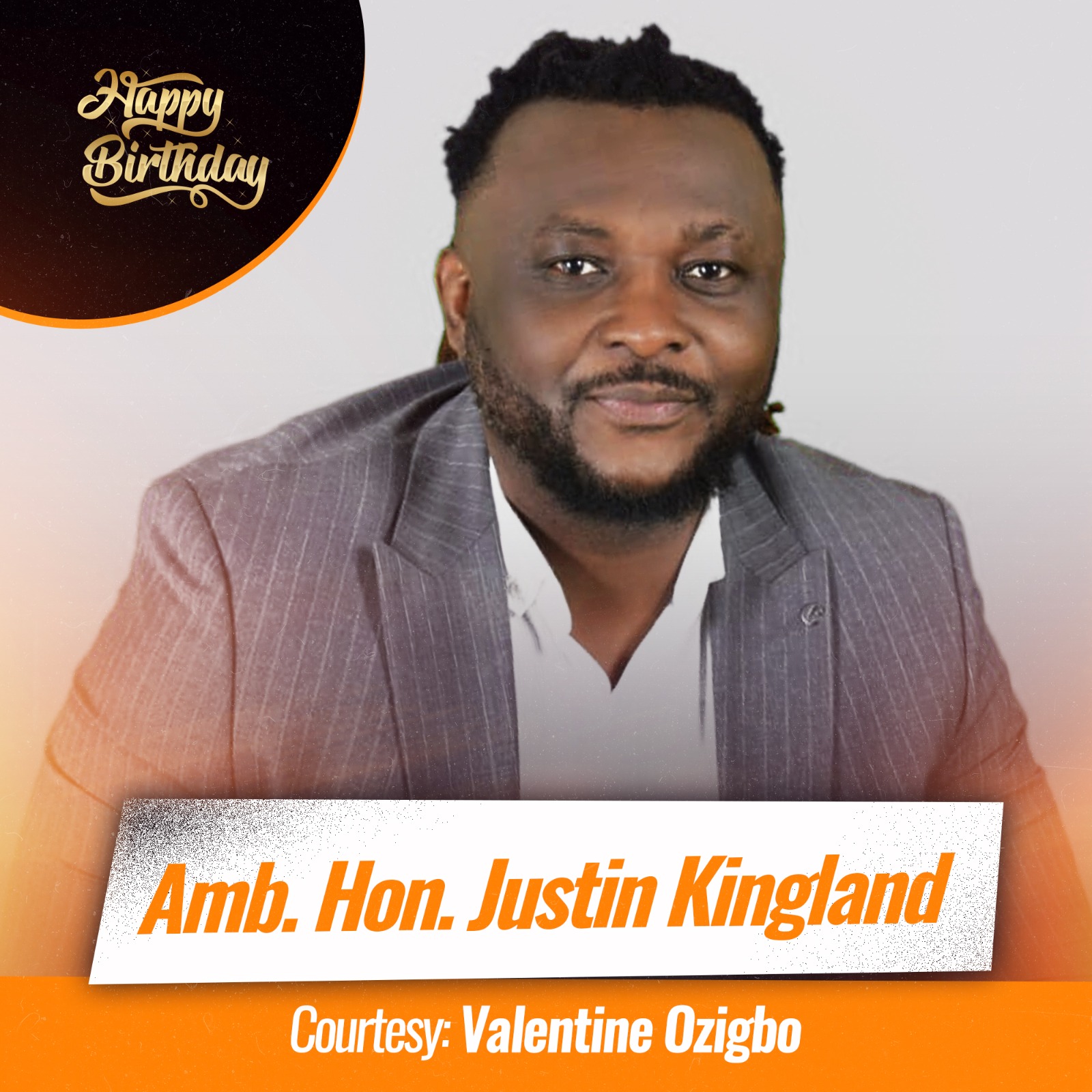 Today, I celebrate a good brother, an influential young politician, and one of my most committed allies, Amb. Hon. Justin Kingland, as he marks his birthday