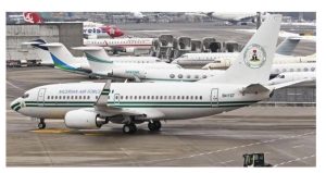 Tinubu's Over N150 Billion Airbus A330 Presidential Jet landed at Nnamdi Azikiwe International Airport