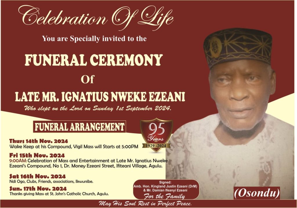 CELEBRATION OF LIFE