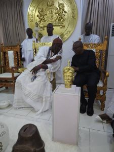 Peter Obi honour the 50th birthday ceremony invitation of the Ooni of Ife