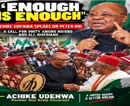 Achike Udenwa Speaks On Peter Obi