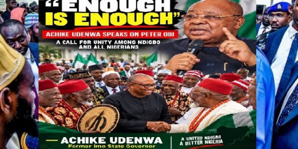 Achike Udenwa Speaks On Peter Obi